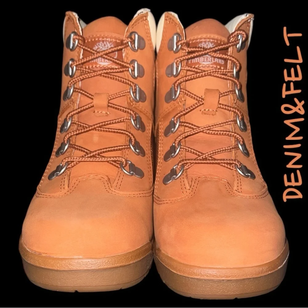 TIMBERLAND 6 IN L/F FLD BT YOUTH’S - NB‎ DK ORG | NEW/NIB!!🤎🤎